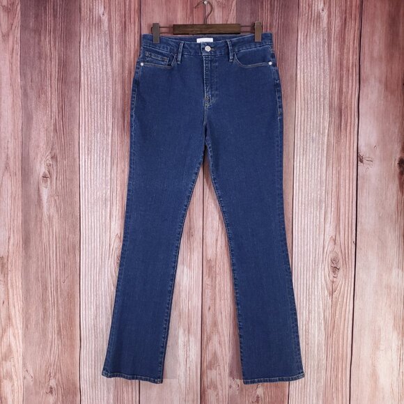 Frame Womens Size 31X33 Le Mini Boot Somerland Denim Jeans - Picture 1 of 15